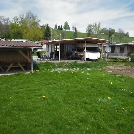 Luxus Wohnwagen Alpenblick Appartement