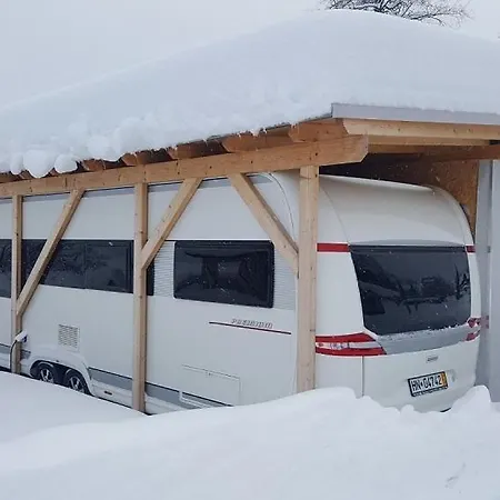 Luxus Wohnwagen Alpenblick * Weiler-Simmerberg