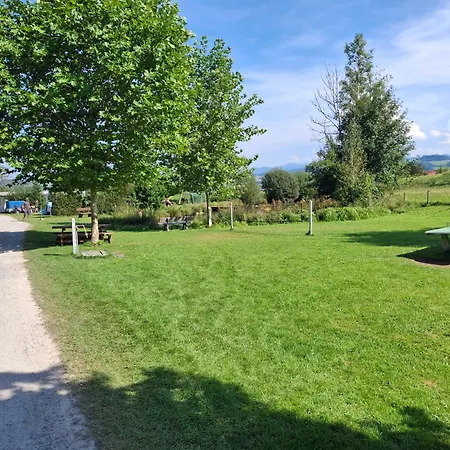 Luxus Wohnwagen Alpenblick *